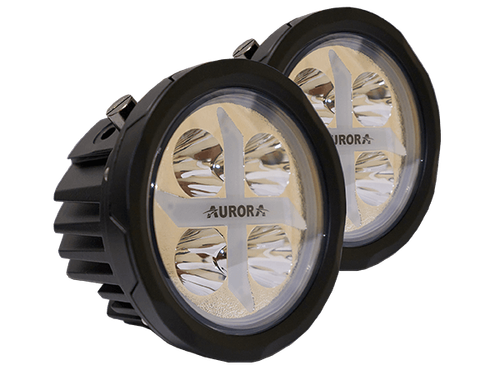 Светодиодная фара Aurora (к-кт) ближний ALO-R4T3-E+ RGB