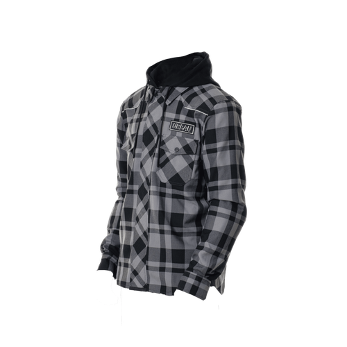 Моторубашка STREETFIGHTER Man Grey с защитой 2024 (M)