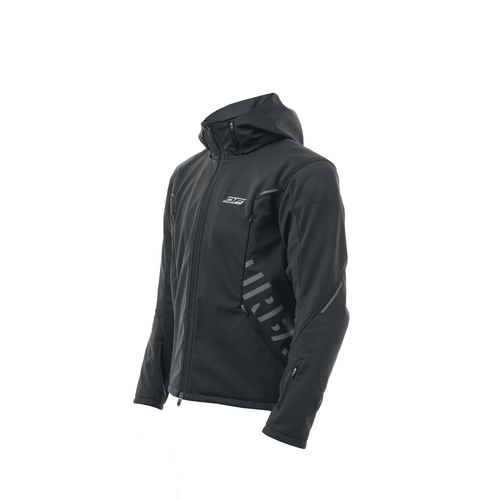 Мототолстовка DF URBAN Man Black с защитой (S)