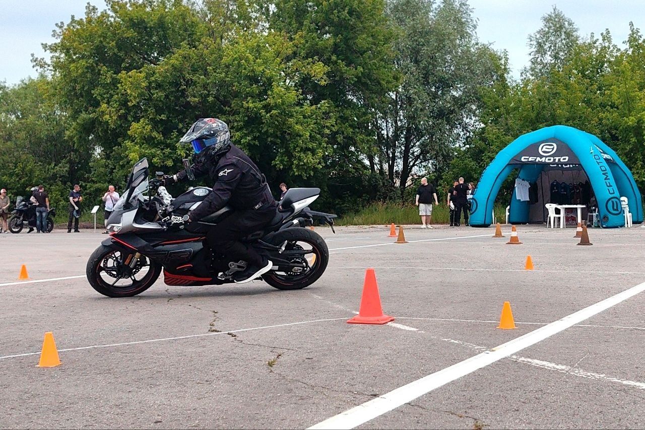 Тест-драйвы CFMOTO на автодроме ДОСААФ, Рязань — фото 1